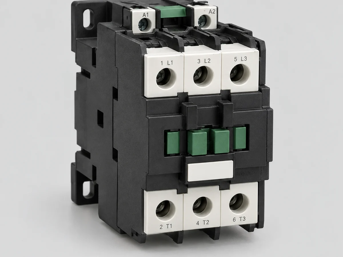 Kontaktör 18A 24VDC